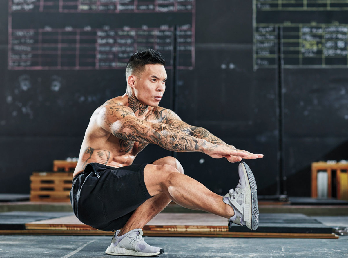 Pistol squat