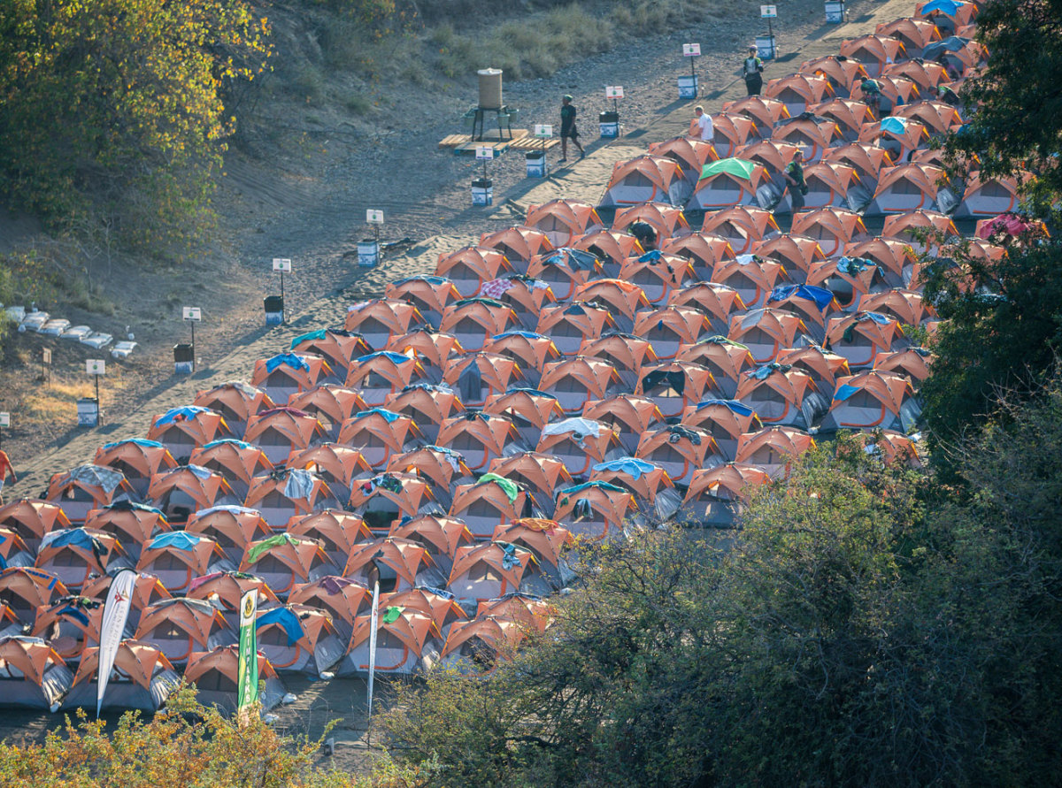 Nedbank Tour de Tuli 2018 tents