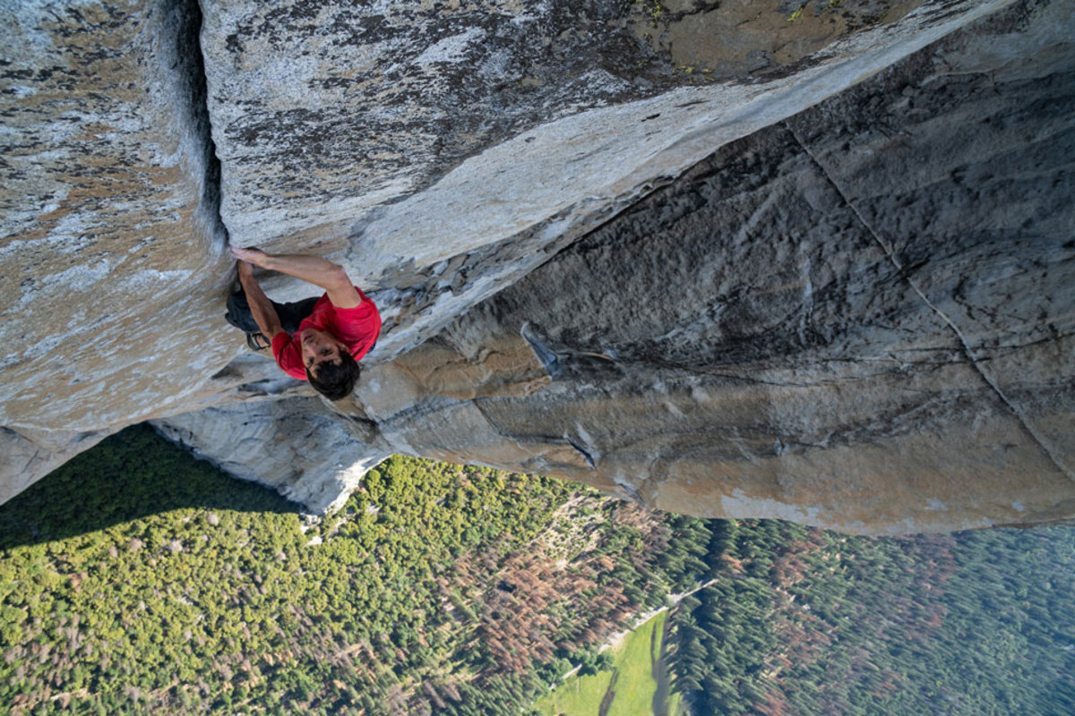 Honnold free solo