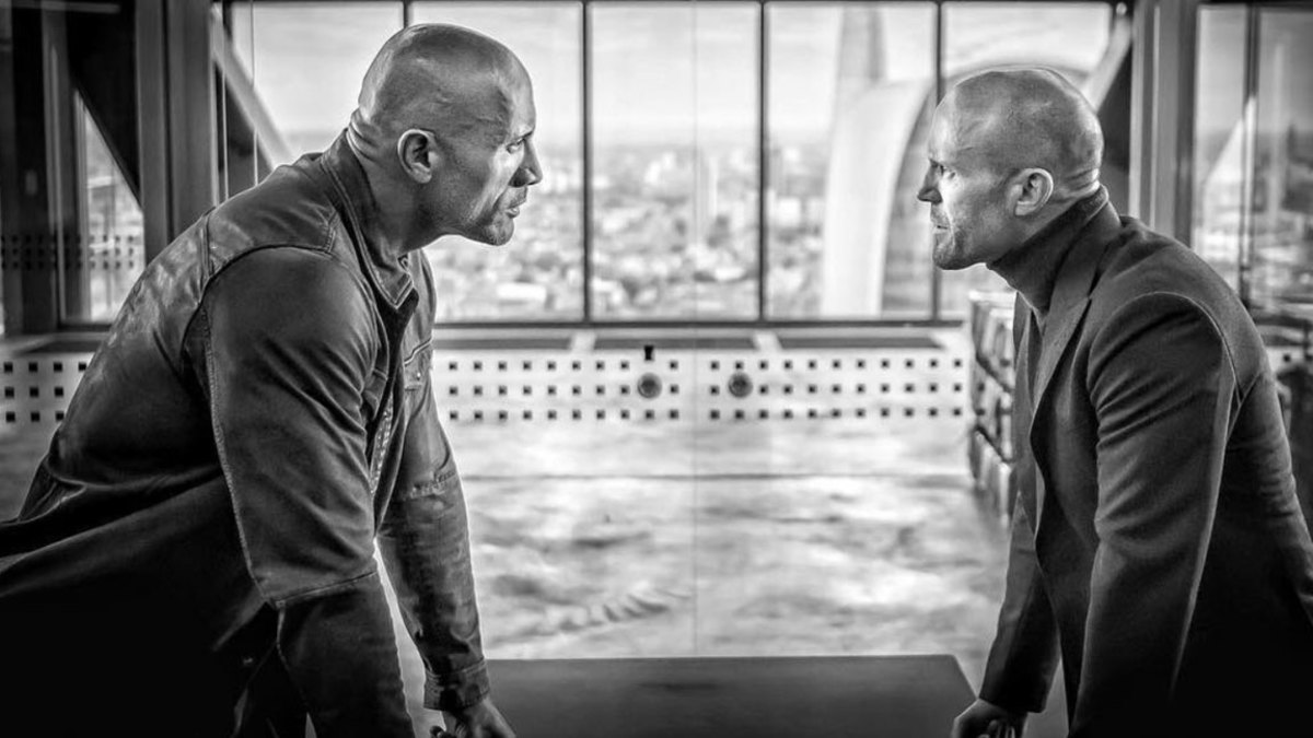 Dwayne ‘The Rock’ Johnson and Jason Statham from the Fate of the Furious, will star in ‘Hobbs & Shaw’ / Universal Pictures / @therock Instagram