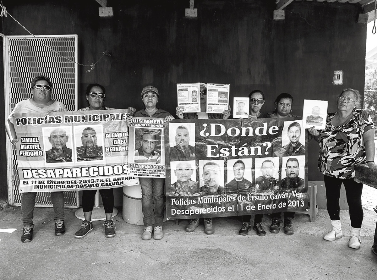 Family members of desaparecidos.
