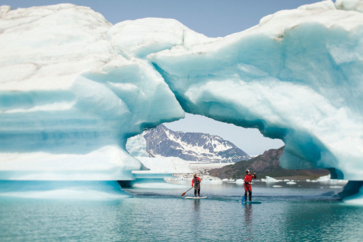 Arctic stand up paddle