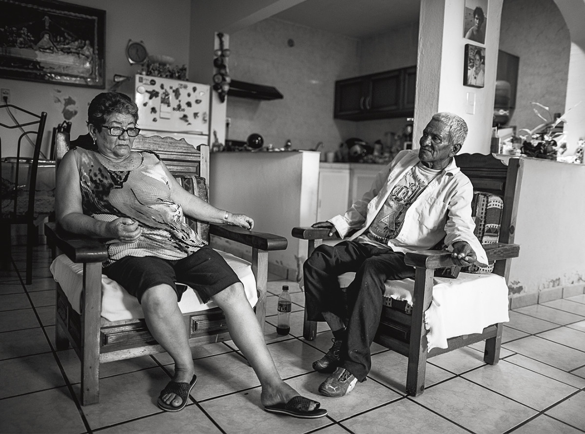 Contreras and Rosa Garcia Ramon, a member of Colectivo Solecito.