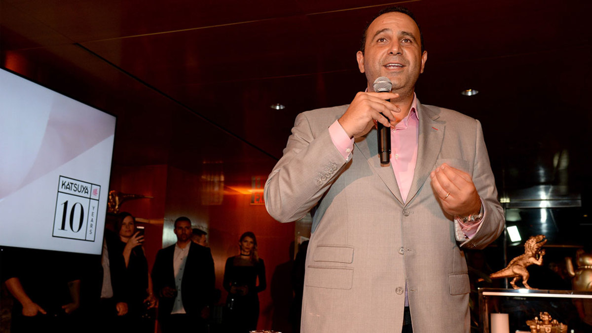 CEO of sbe Entertainment Group Sam Nazarian presents at Katsuya Brentwood Celebrates A Decade on June 15, 2016 in Los Angeles, California. (Photo by Michael Kovac/Getty Images for Katsuya)