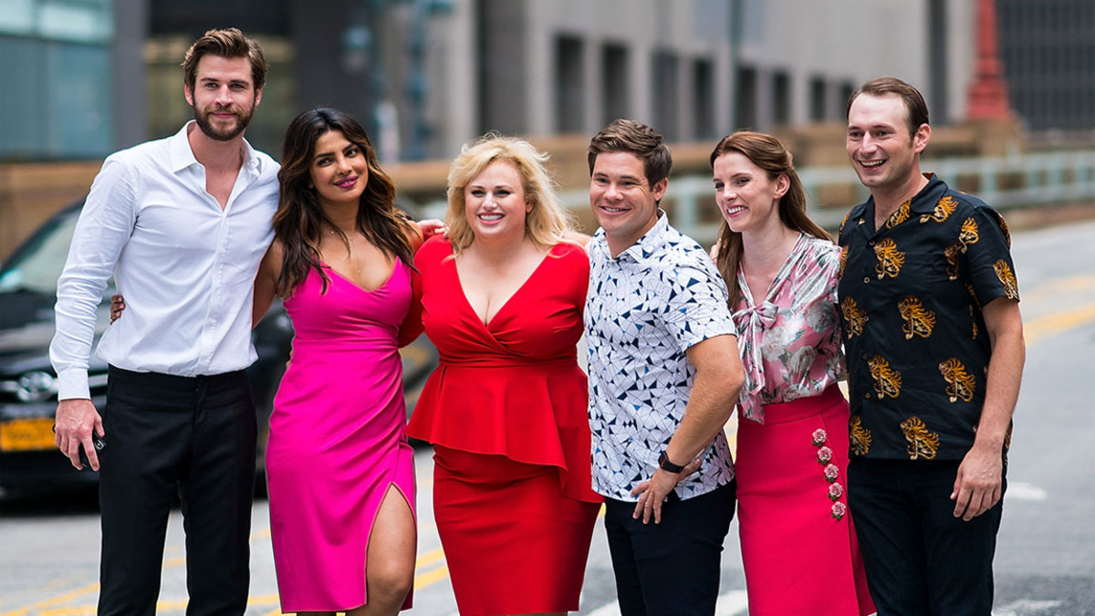Adam Devine and Isn't This Romantic Cast