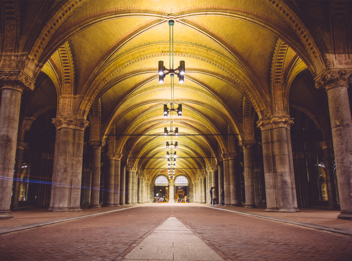 RIjksmuseum passageway