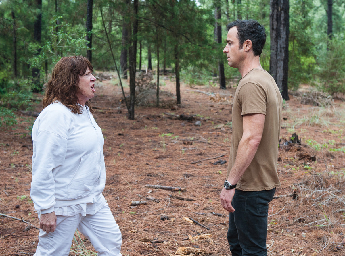 Theroux's breakout role in The Leftovers