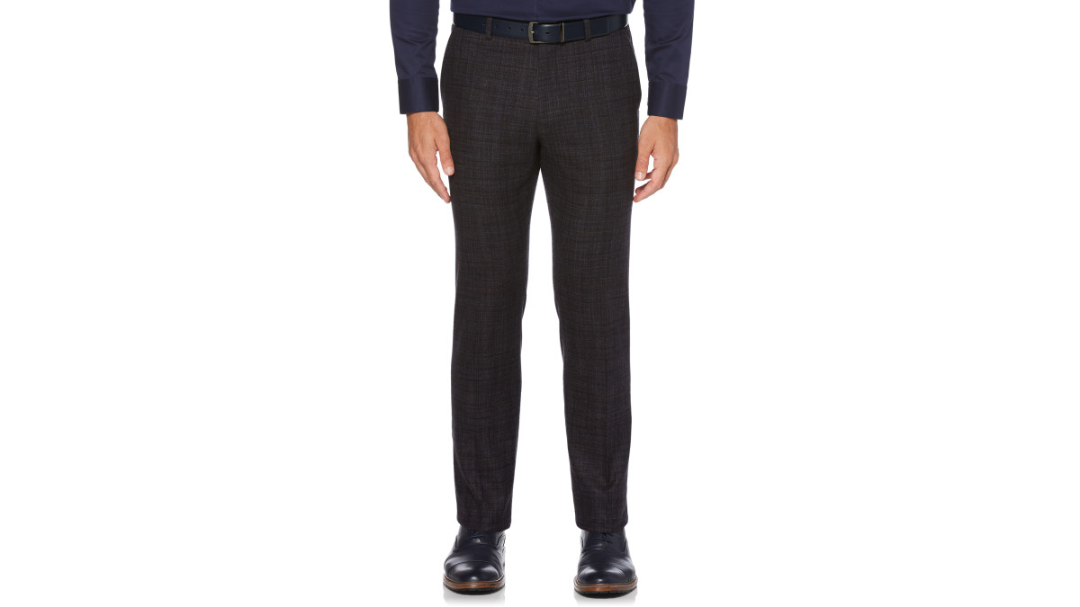 very slim stripe pants