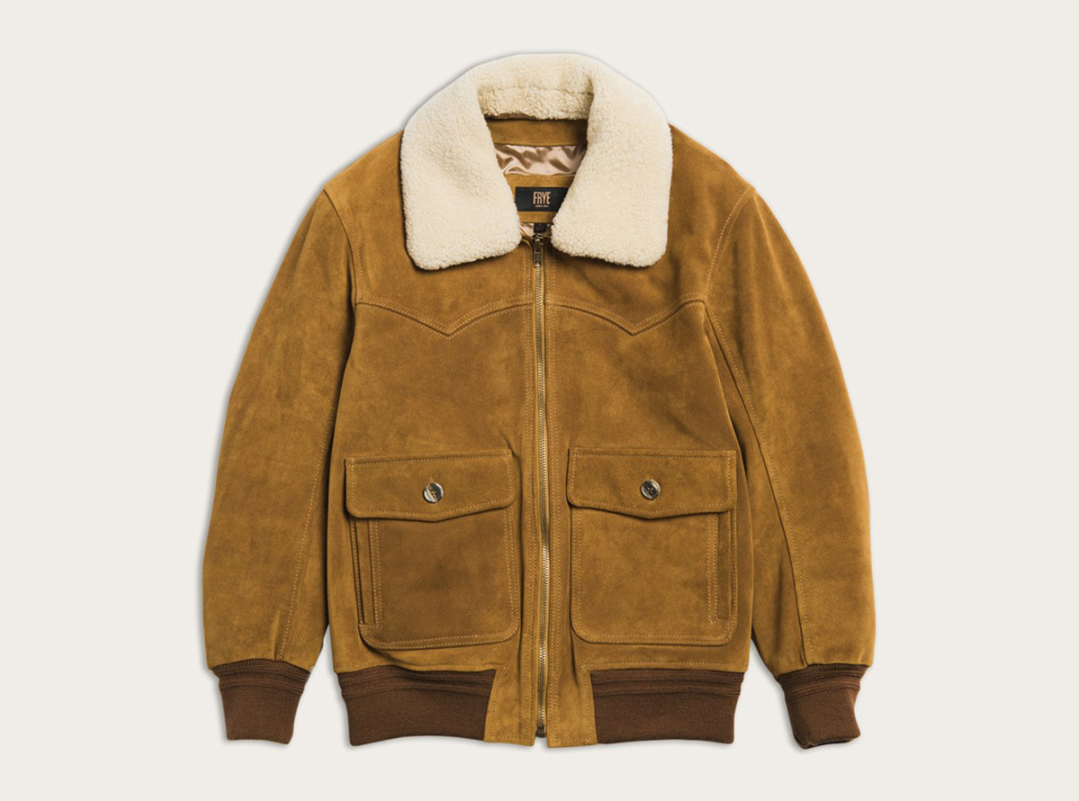 The Frye Company Dylan Suede Bomber