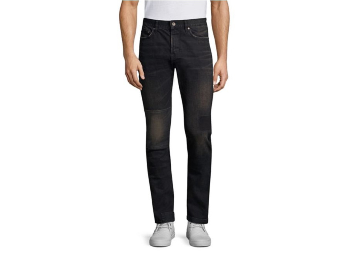 John Varvatos Star U.S.A. Wight Slim-Fit Patch Jeans