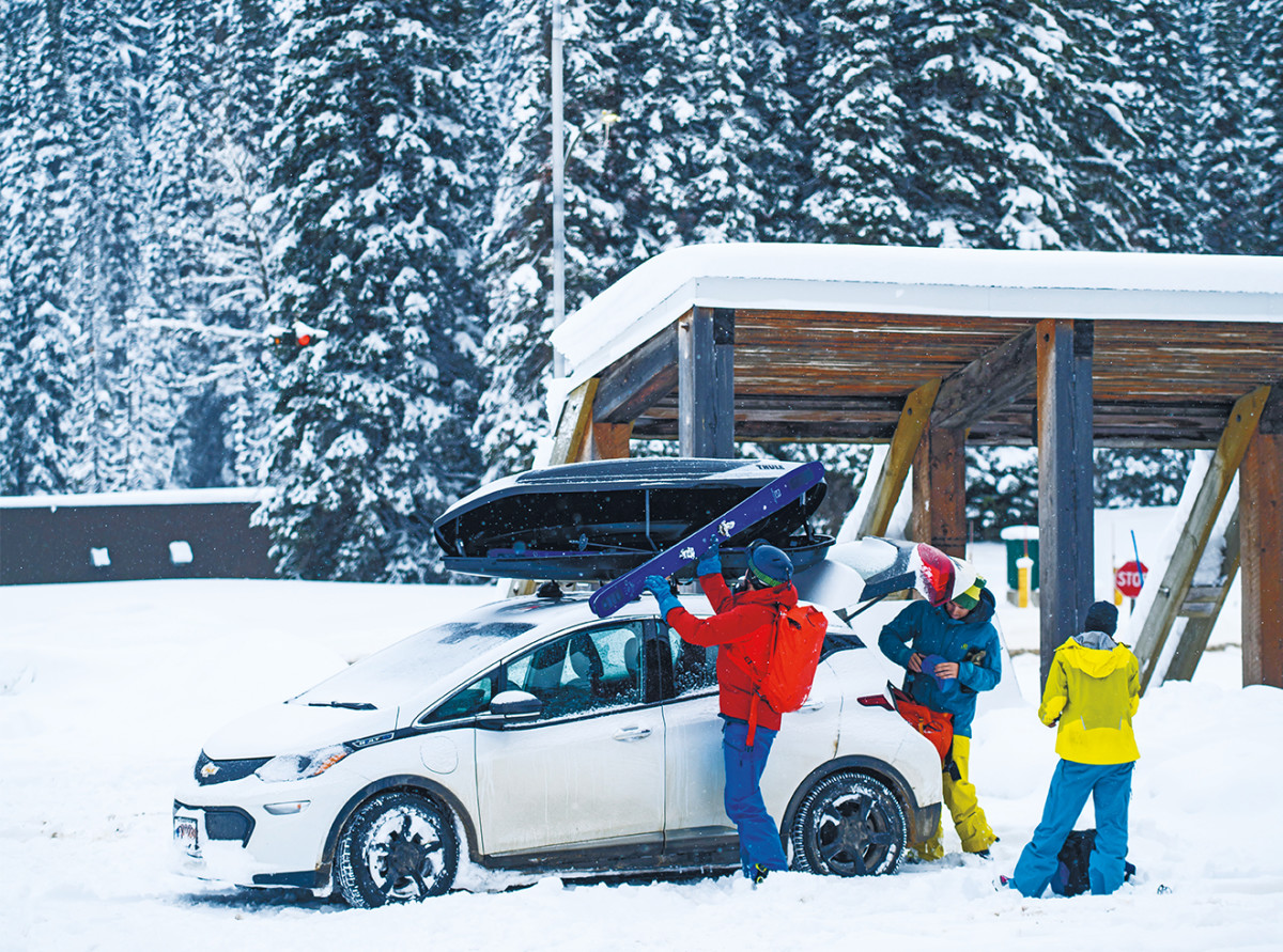 Loading up the Chevy Bolt
