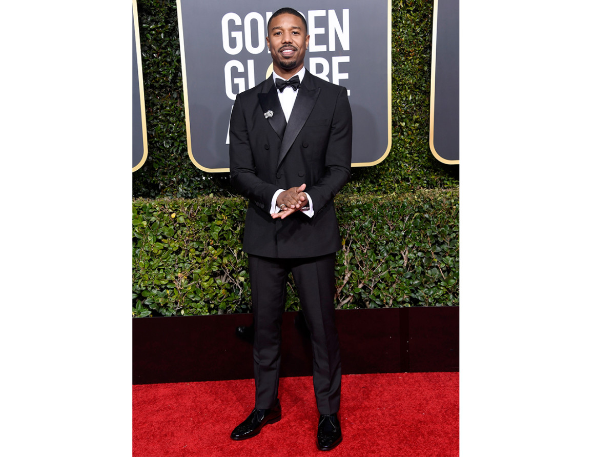 Michael B. Jordan attends the 76th Annual Golden Globe Awards at The Beverly Hilton Hotel on January 6, 2019 in Beverly Hills, California.