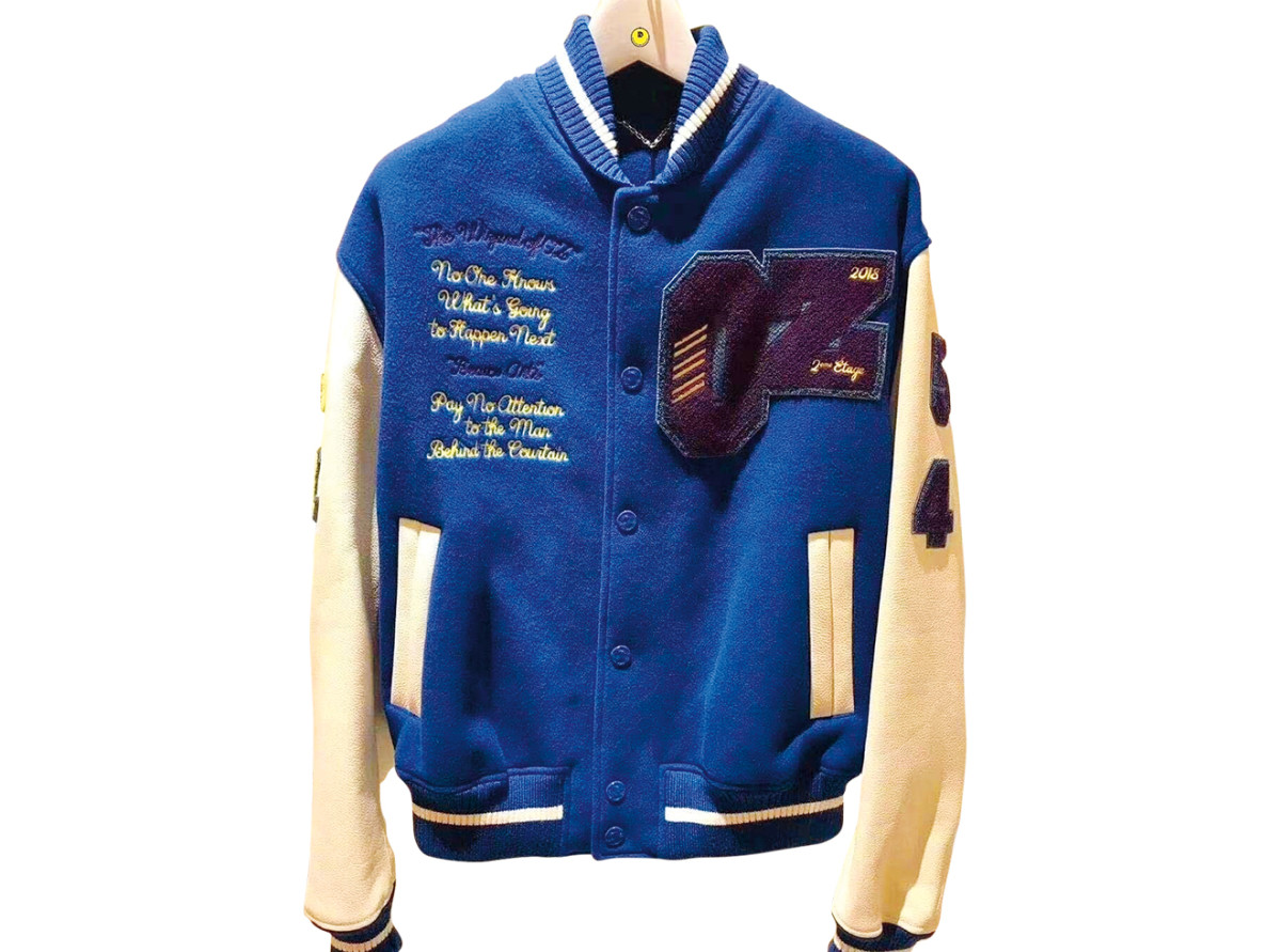 image therapy — Louis Vuitton: Wizard Of Oz Varsity Jacket (2019)