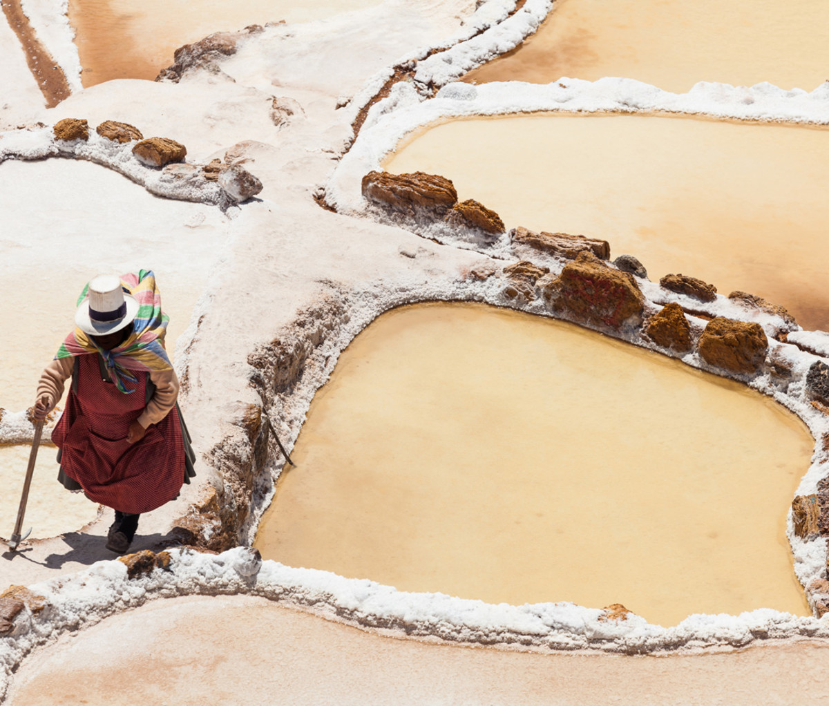 Salt Mines in Peru