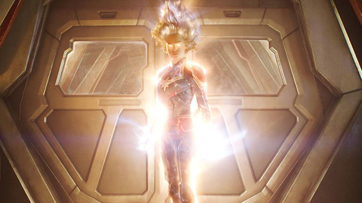 Brie Larson in Captain Marvel / Marvel Studios / Disney