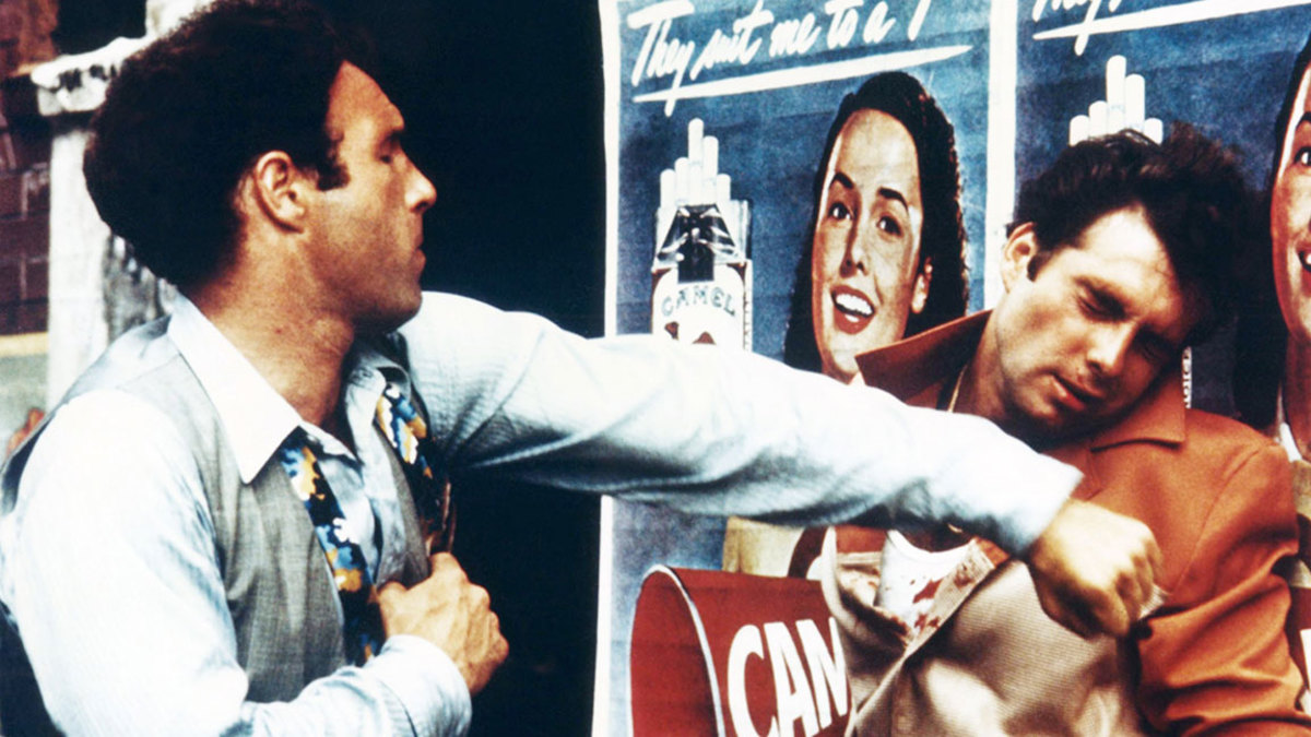 A scene from The Godfather with James Caan and Gianni Russo