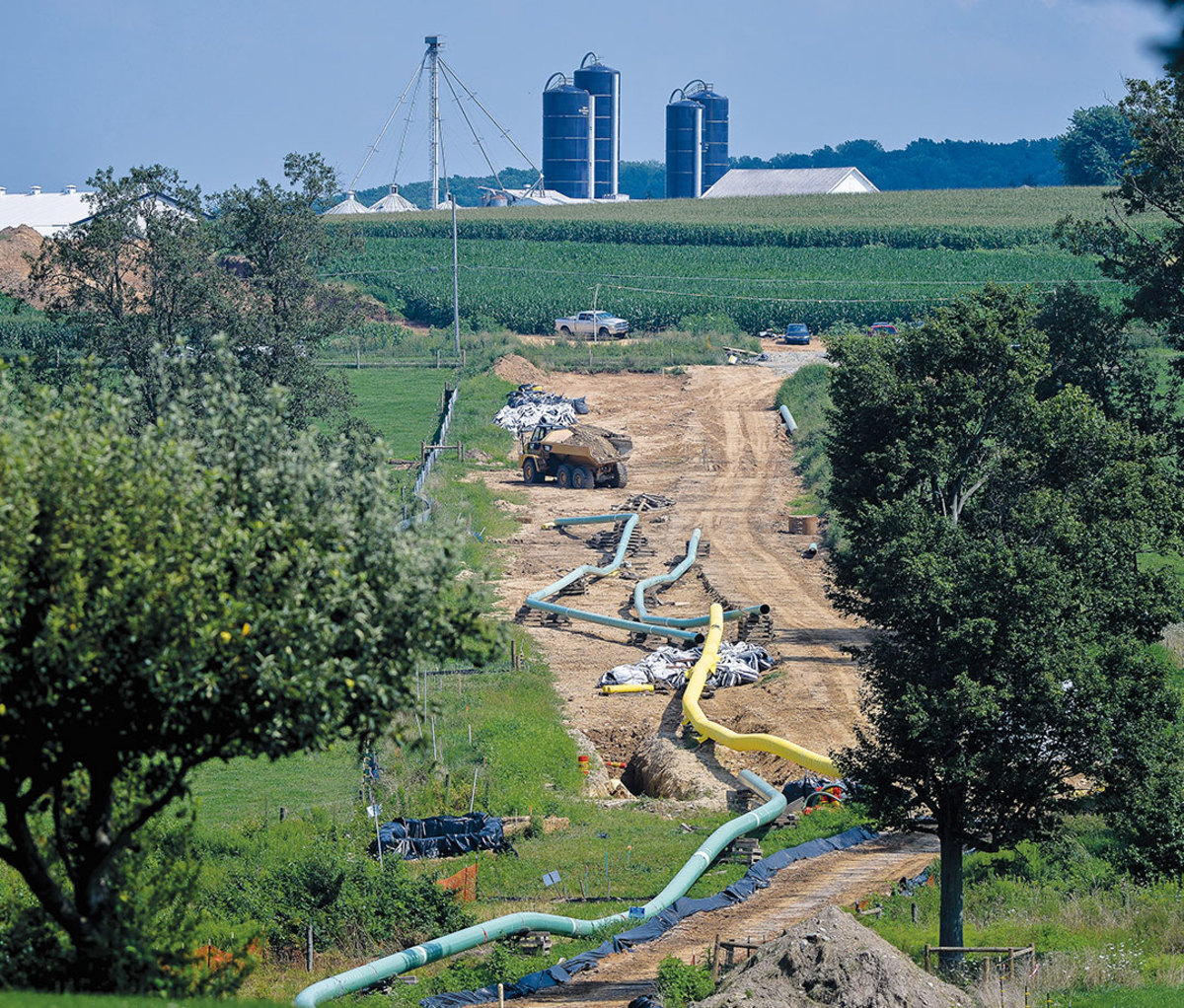 A Pennsylvania pipeline