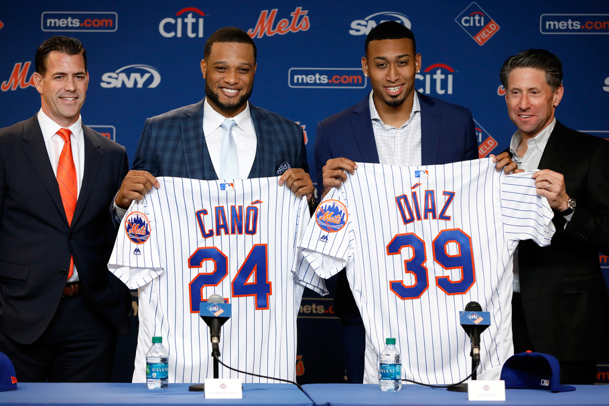 Brodie Van Wagenen, Mets GM with Robinson Cano and Edwin Diaz
