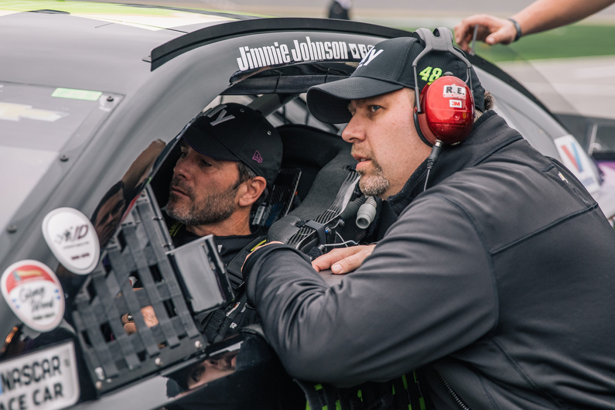 NASCAR Driver Jimmie Johnson