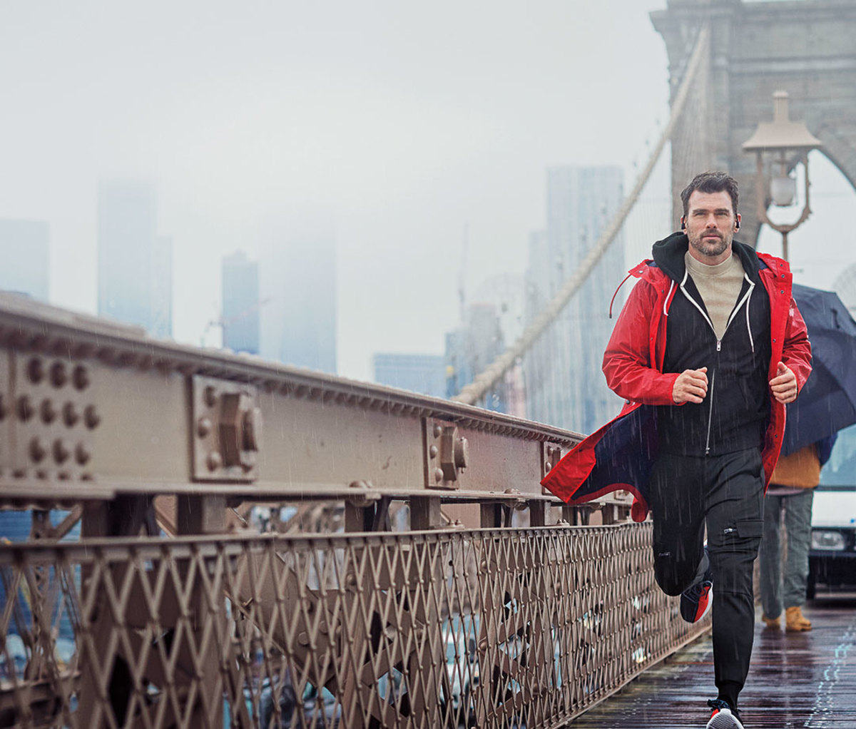 Men's Rainy Day Style Running