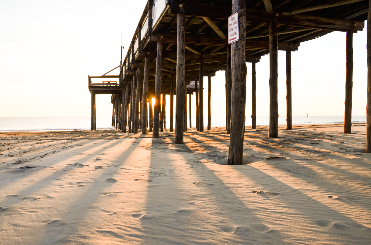 photo of sunrise in OC, MD