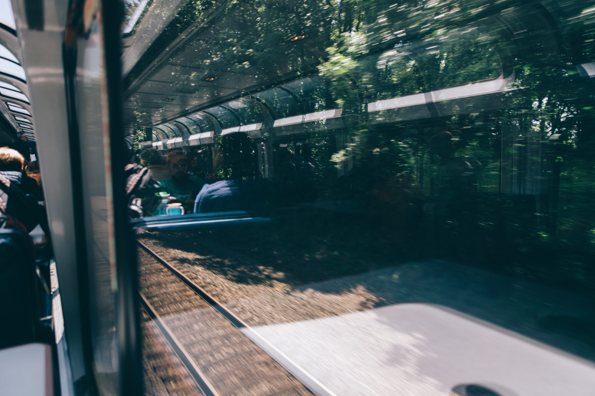 Amtrak observation car