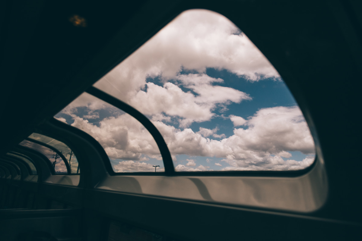 Amtrak window