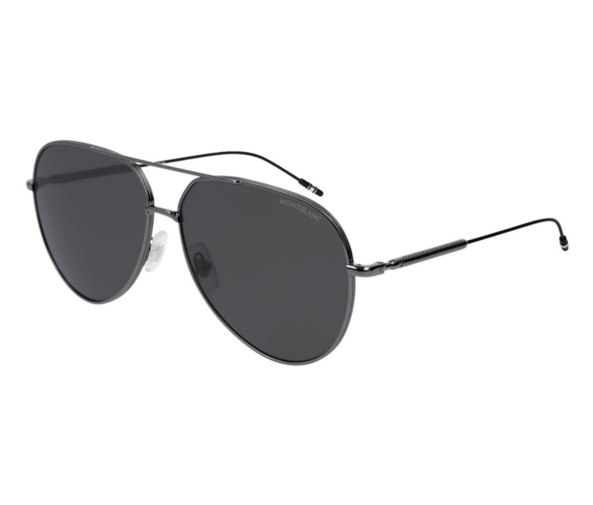 Montblanc Aviator Frame Metal Sunglasses