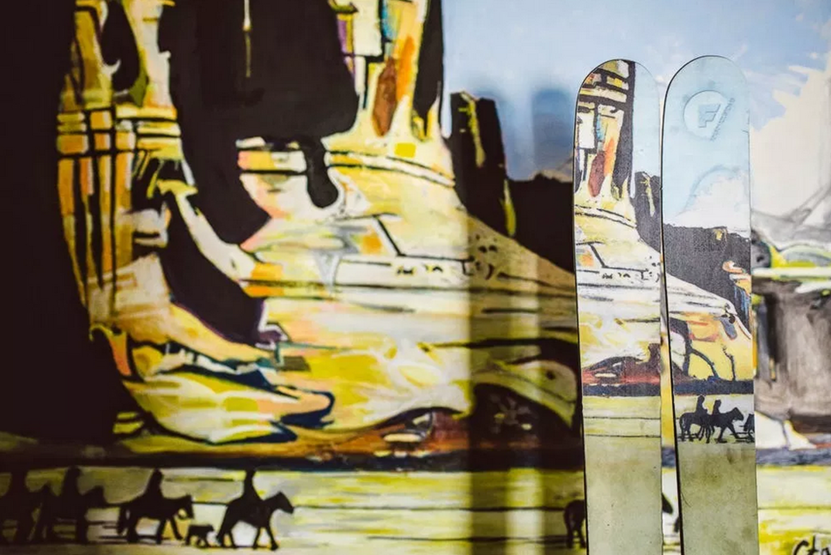 custom skis