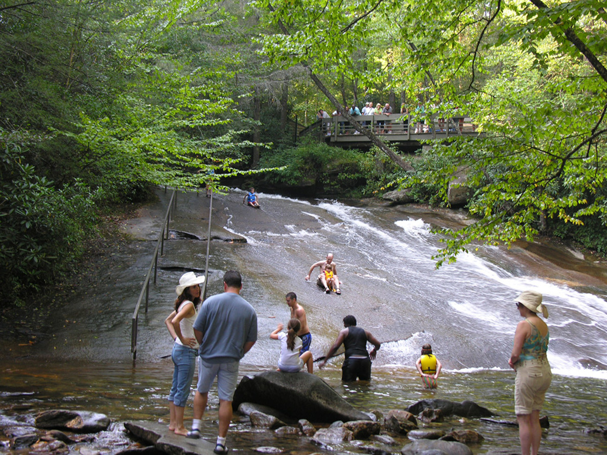 Sliding Rock Asheville