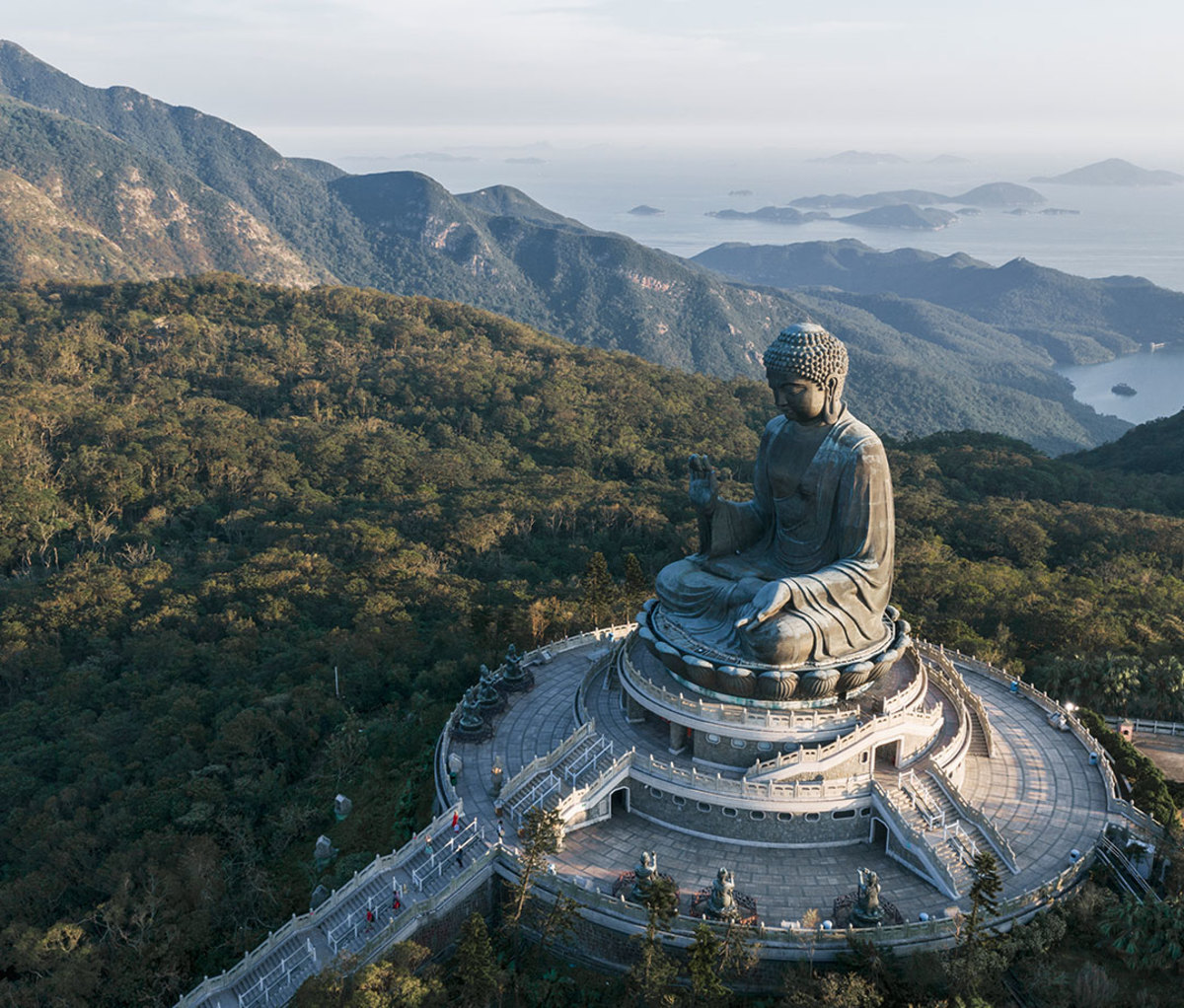 Tian Tan Buddha Lantau Island Hong Kong