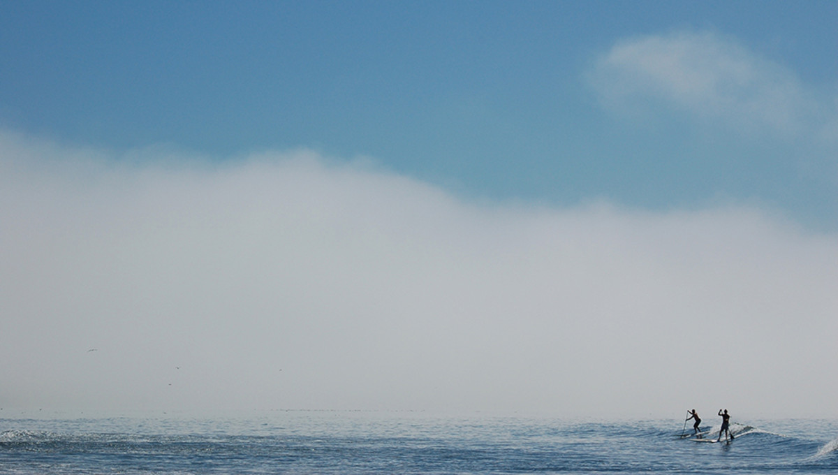 A SUP is a perfect way to make the most of small waves.