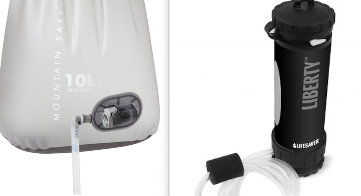 Images of a water filter