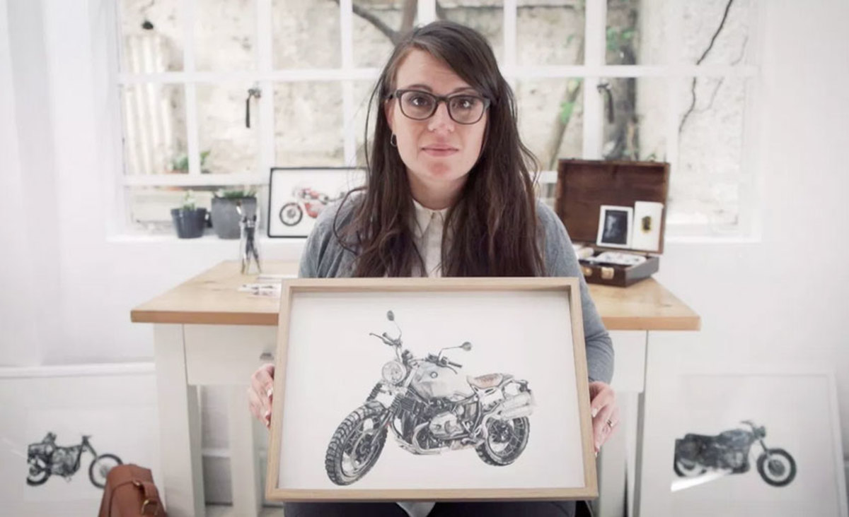 motorcycle art