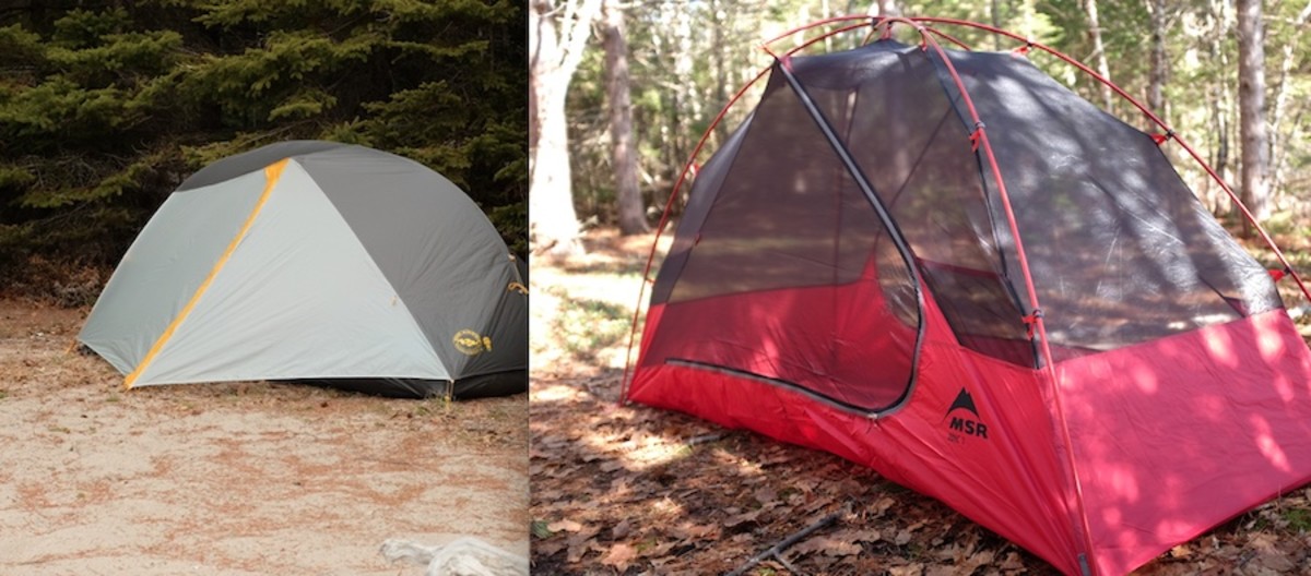 Two types of tents