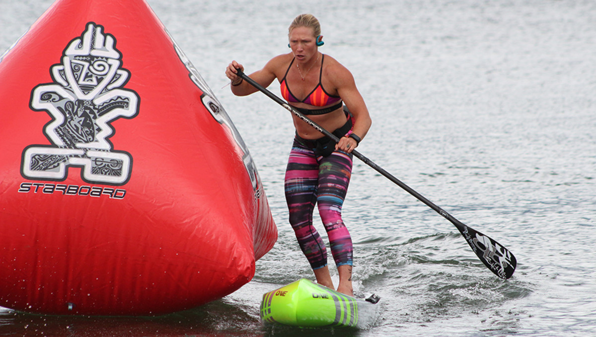 Practicing buoy turns is essential.