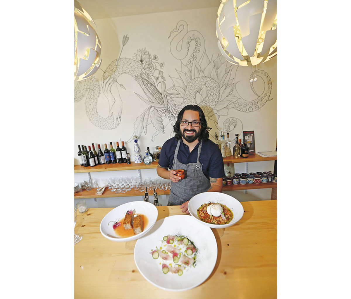 Chef Victor Parra Gonzalez at Las Puertas