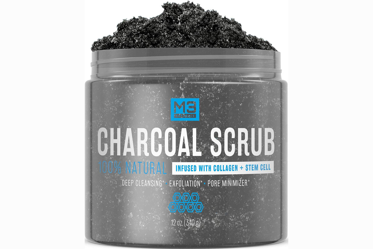 charcoal scrub