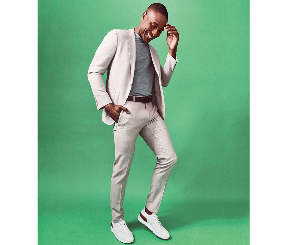 Cotton suit by Canali