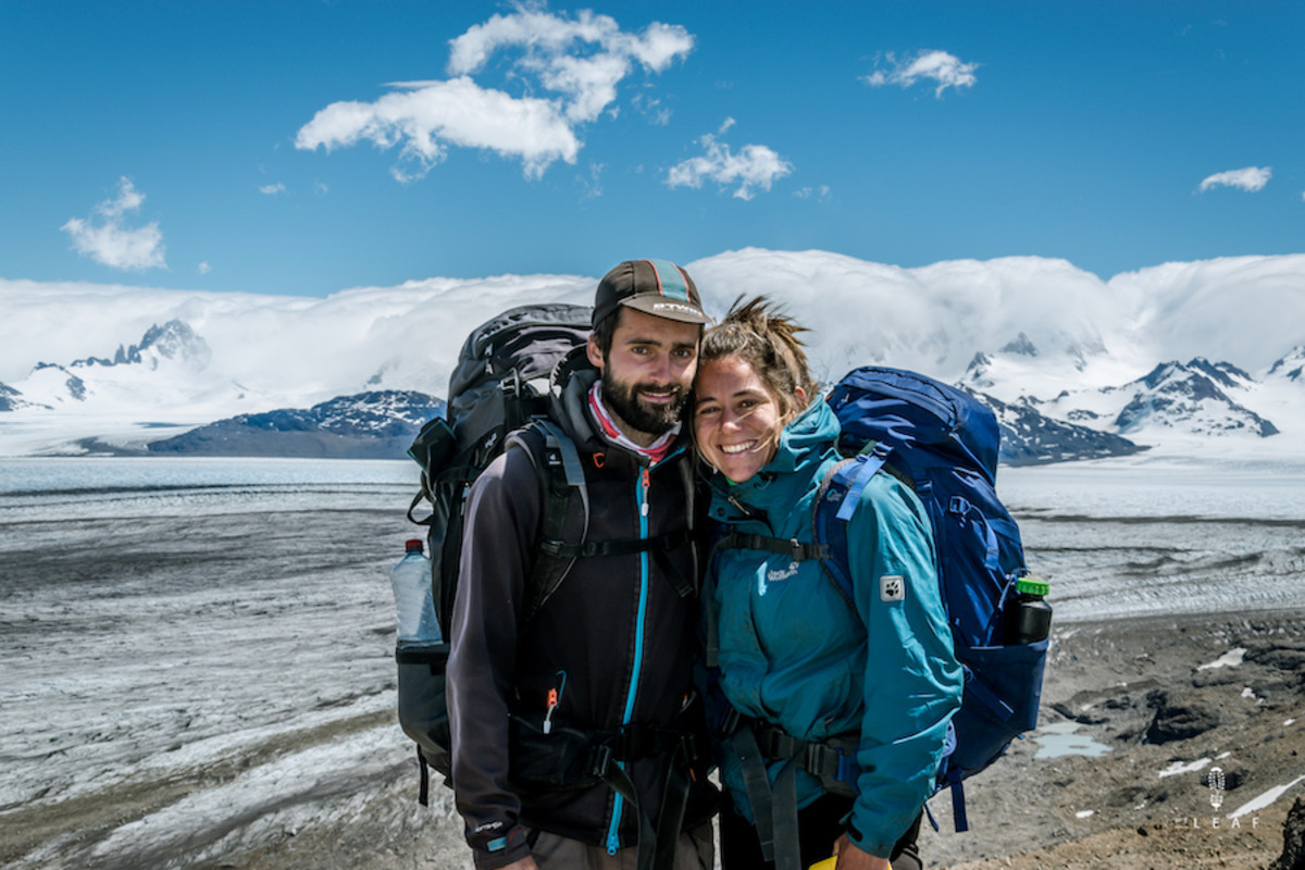 Dutch round-the-world adventurers Olivier Van Herck and Zoe Agasi