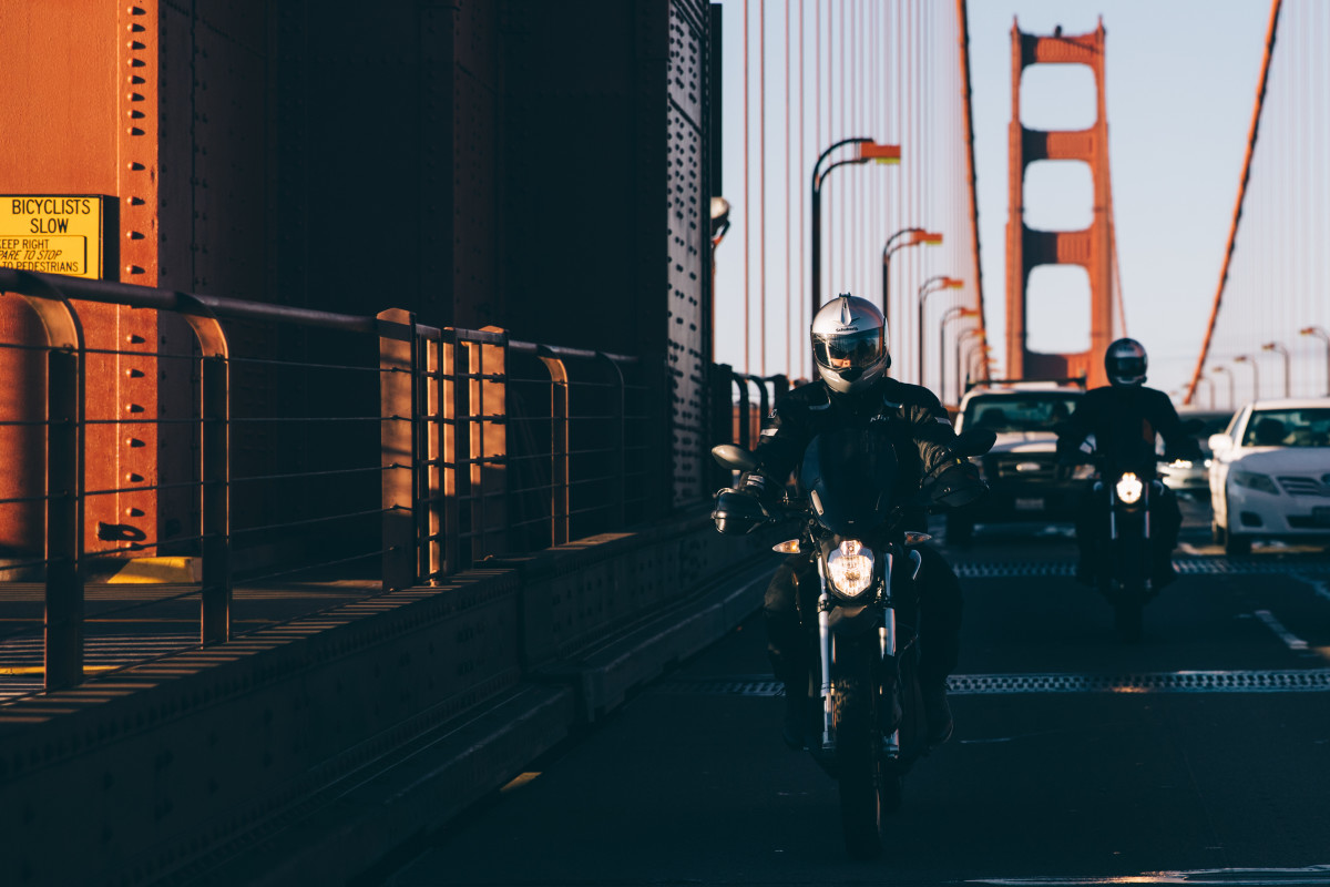 Golden Gate Motorcycle