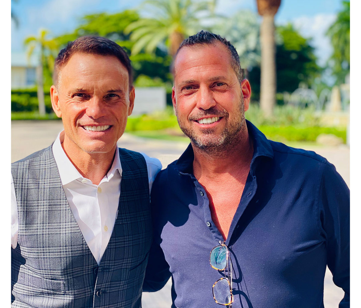Kevin Harrington and Jean Jean Pelletier