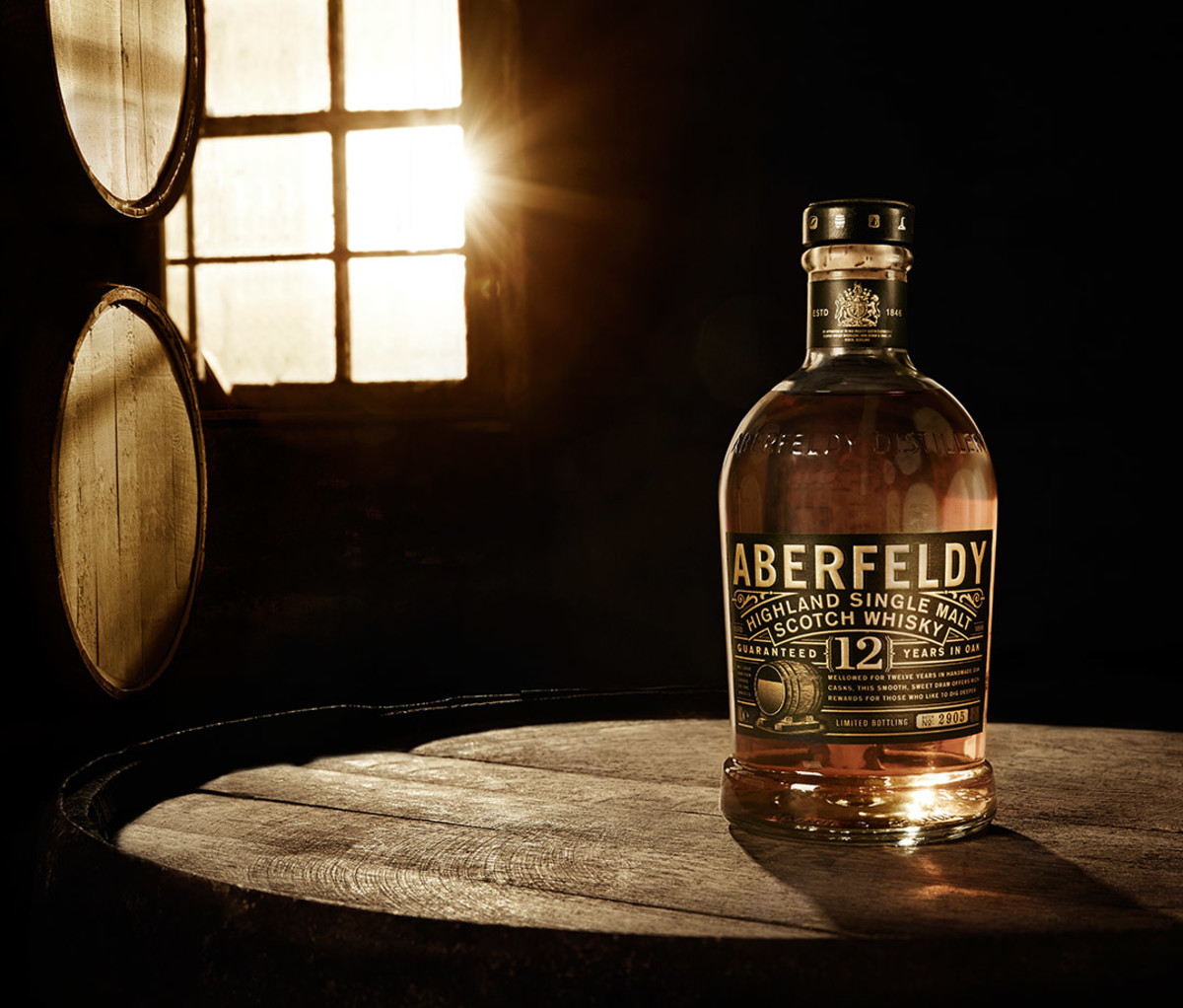 Aberfeldy 16 Year, a single-malt Scotch whisky