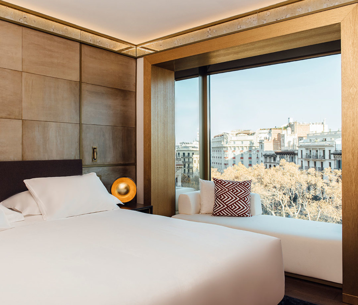 A room with a view at Almanac Barcelona