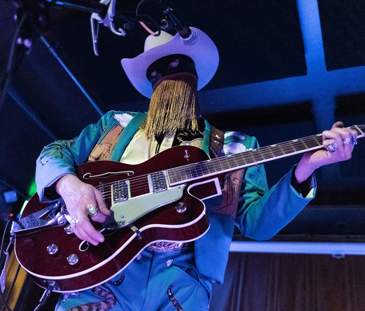 Orville Peck performs live on stage at Barboza on May 18, 2019 in Seattle, Washington.