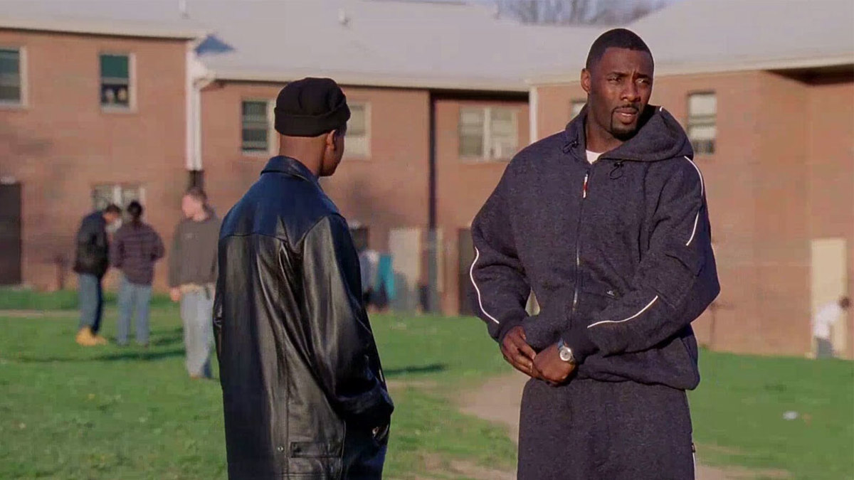 Idris Elba as Stringer Bell in The Wire