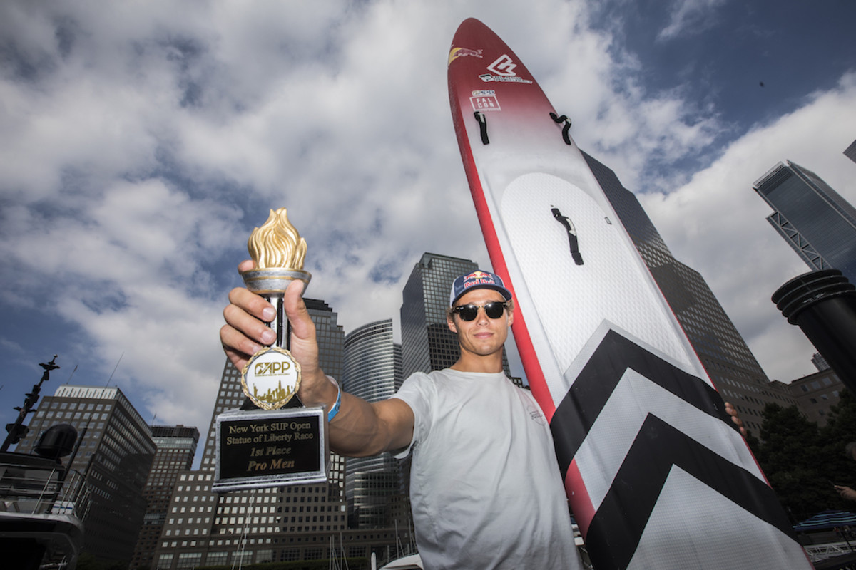 Arthur Arutkin came away with the big win in last year's Statue of Liberty race.