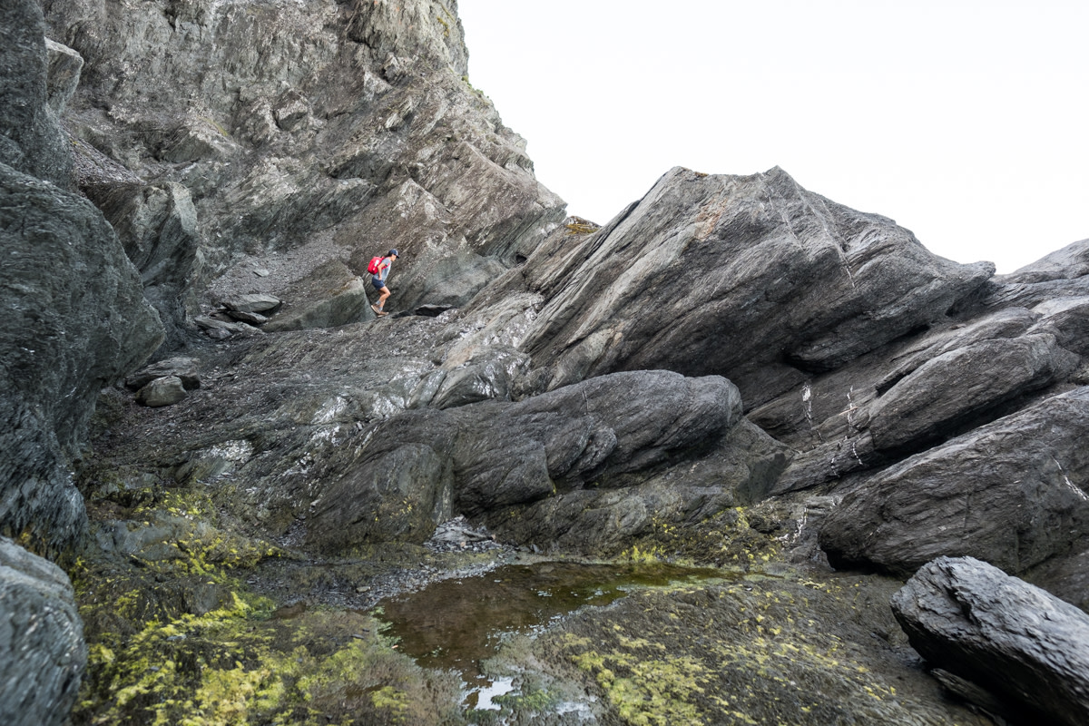 woman hiker in Bic National Park