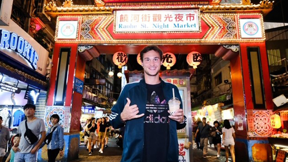 Danilo Gallinari in Taipei / NBA
