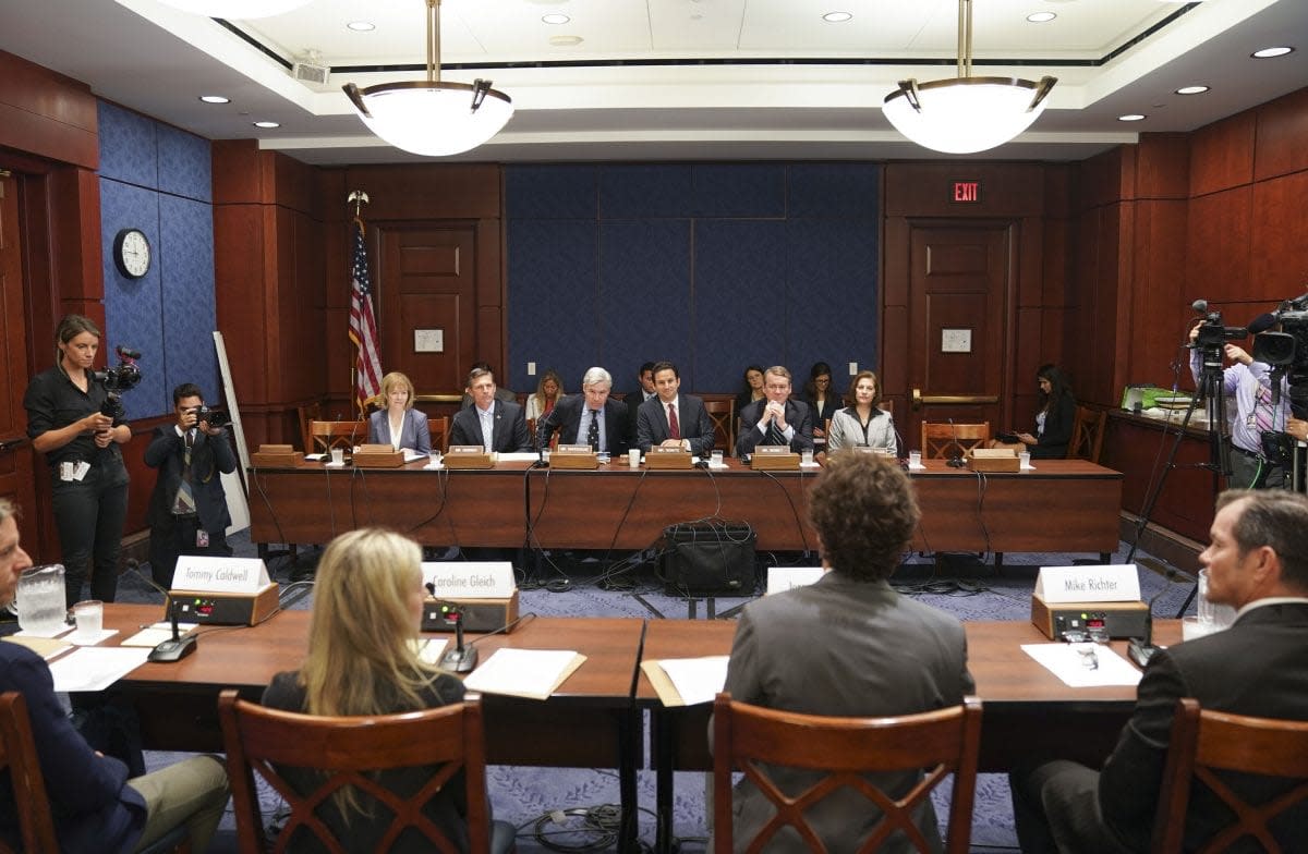 Athletes testify at Capitol Hill
